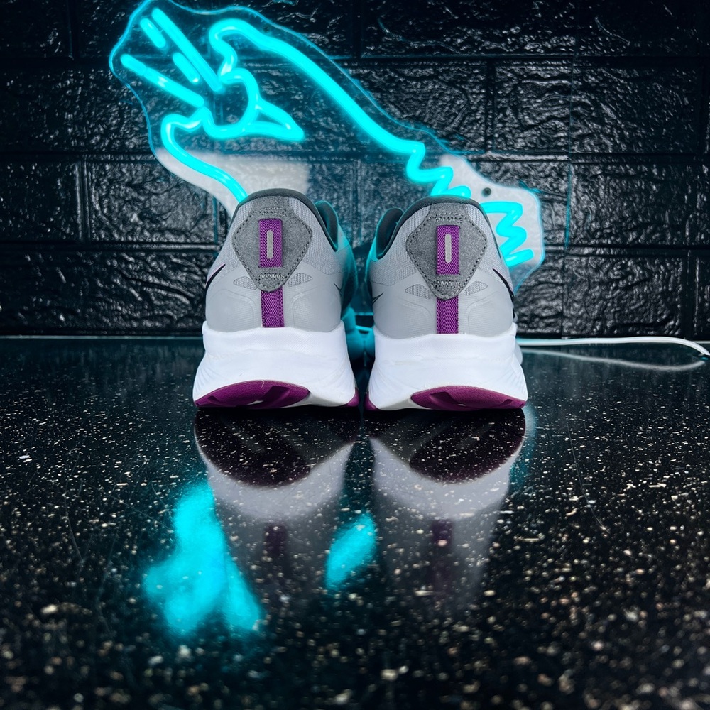 Saucony Guide 16 Wide Women’s Stability Walking Gym Running Shoes Grey - 9.5 - Picture 4 of 7